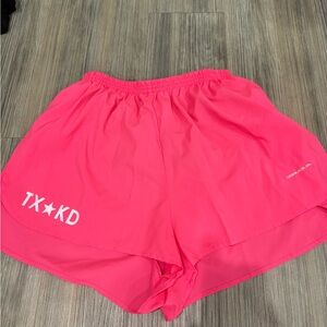 TX★KD Women's Athletic Shorts - Pink